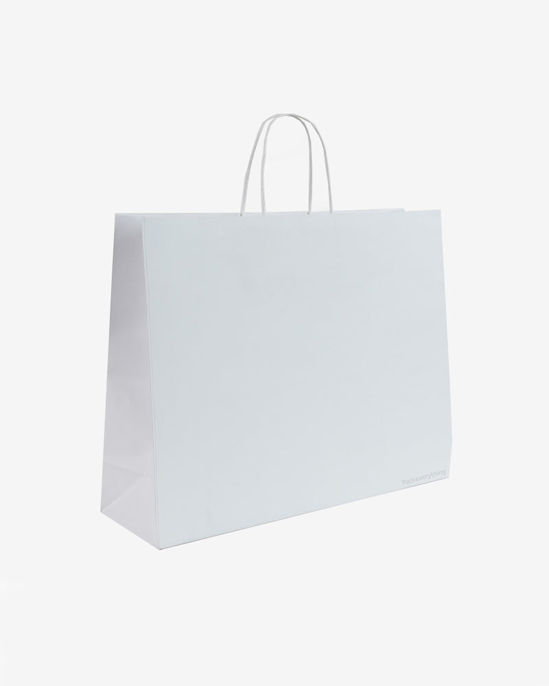 White Kraft Eco Boutique Paper Bag