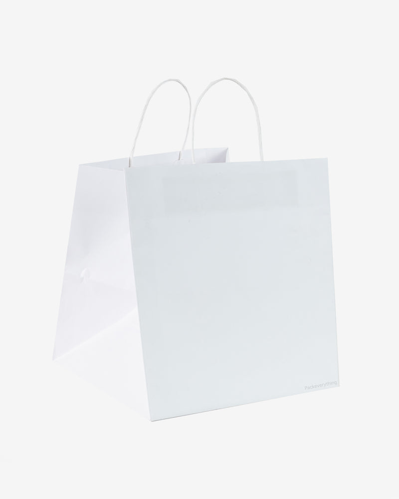 White Kraft Eco Mooncake Paper Bag