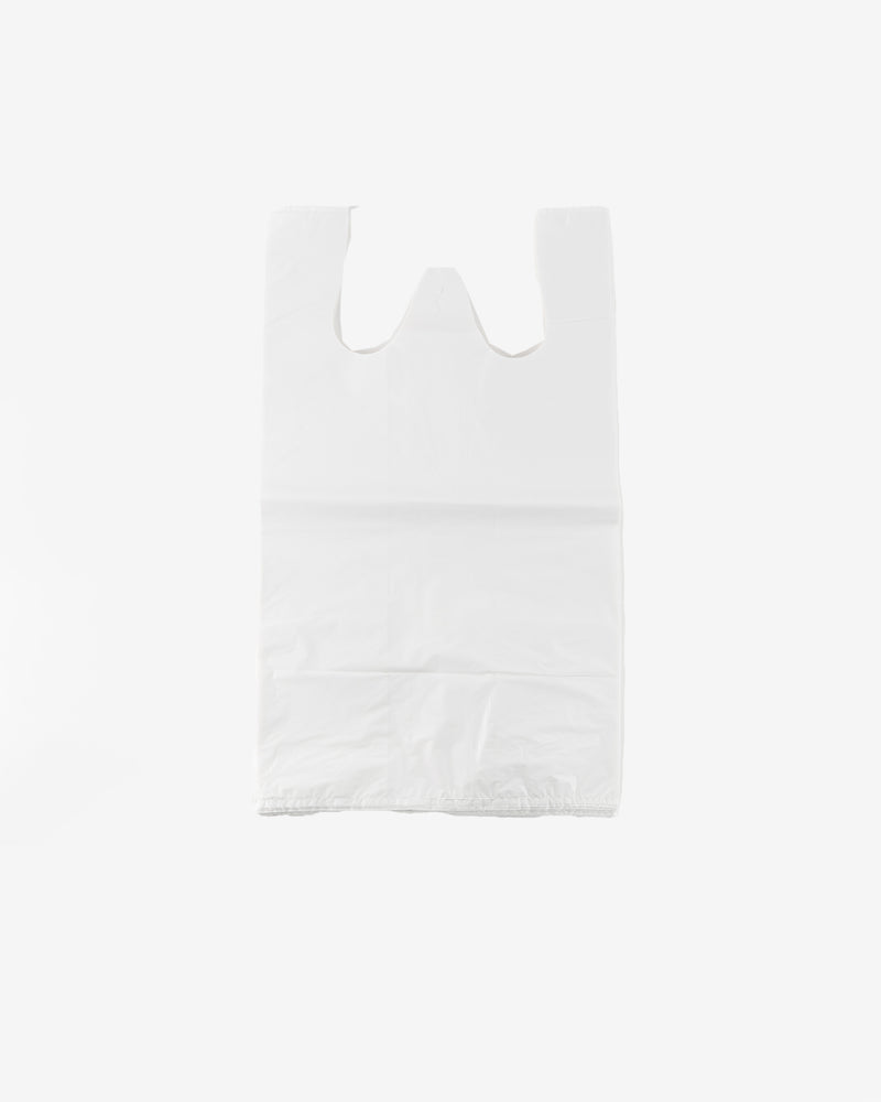Clear Singlet Plastic Shopping Bag, 30pcs