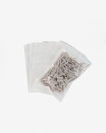 Ziplock Flat-Base Pouch Clear White