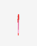 Super Ball Pen 747 CD Red Leaf Red