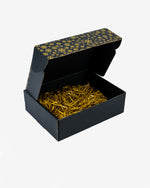 Black Gold Christmas Mailing Box
