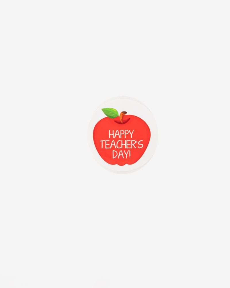 Apple for Teacher Gift Seal, 5 pcs
