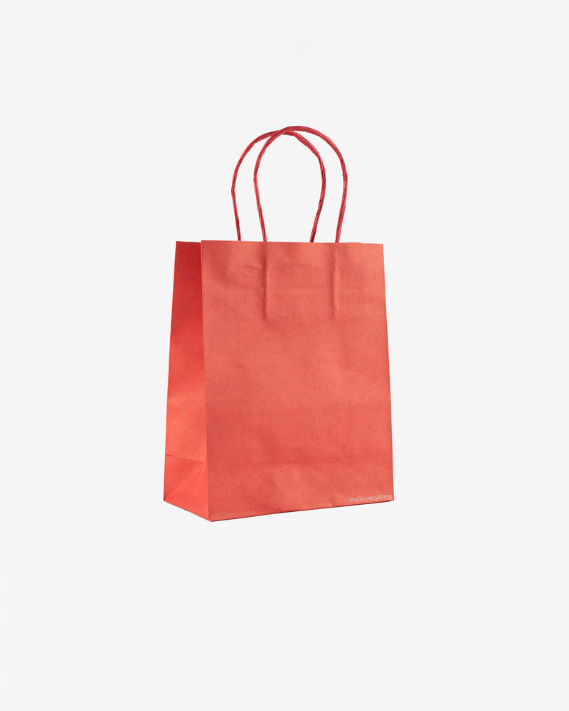 Red Kraft Paper Bag (M)